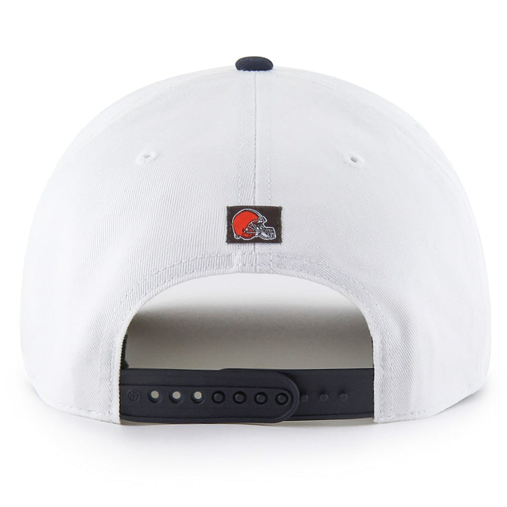 Cleveland Browns '47 Patriotic Overhand Hitch Adjustable Hat White | 47 brand