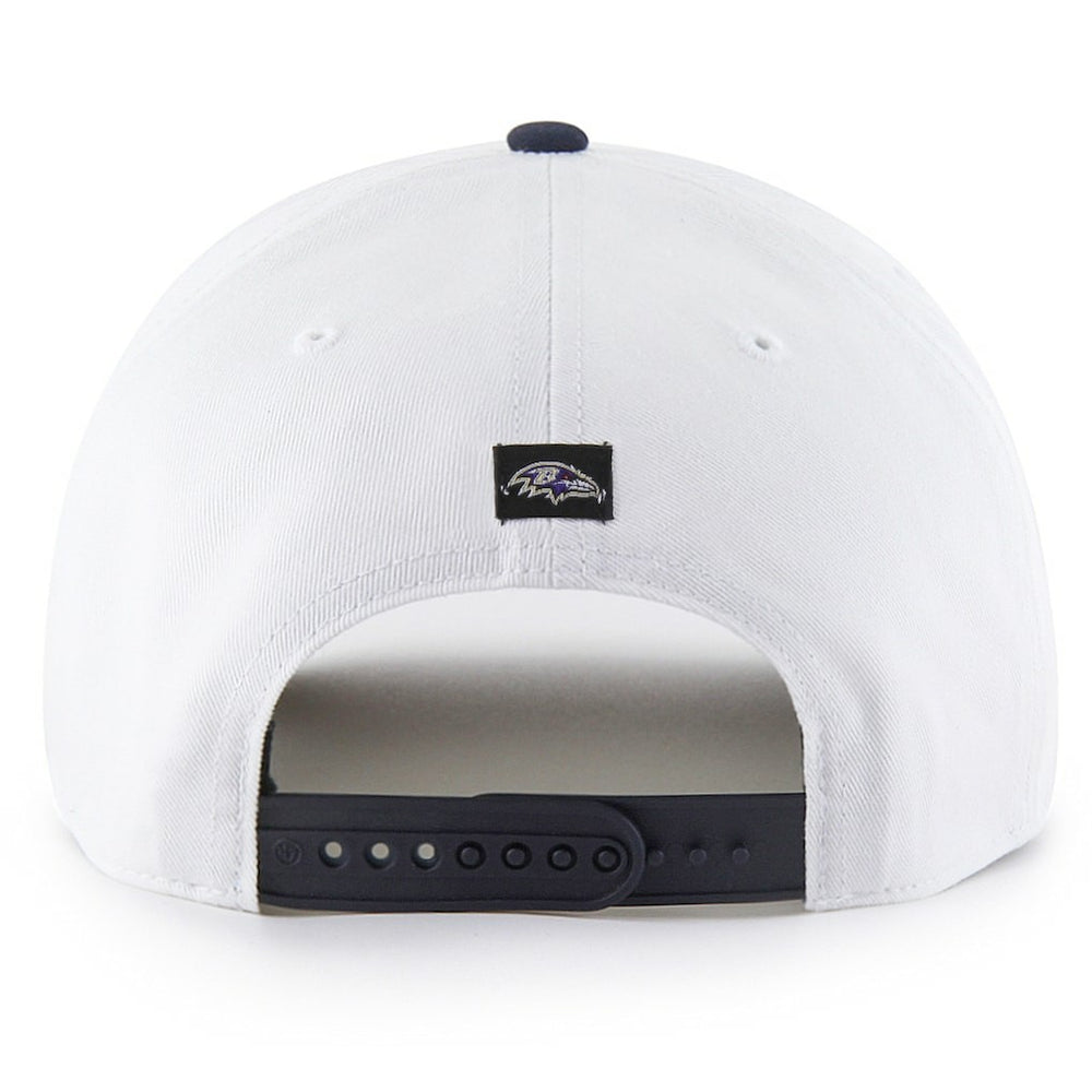 Baltimore Ravens '47 Patriotic Overhand Hitch Adjustable Hat White | 47 brand