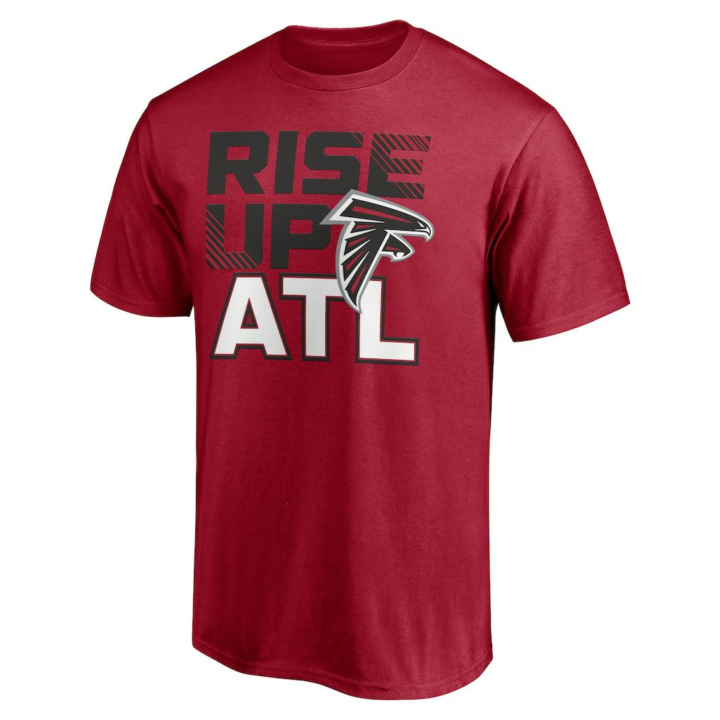 Atlanta Falcons Hometown Collection 1st Down T-Shirt Red | NFL