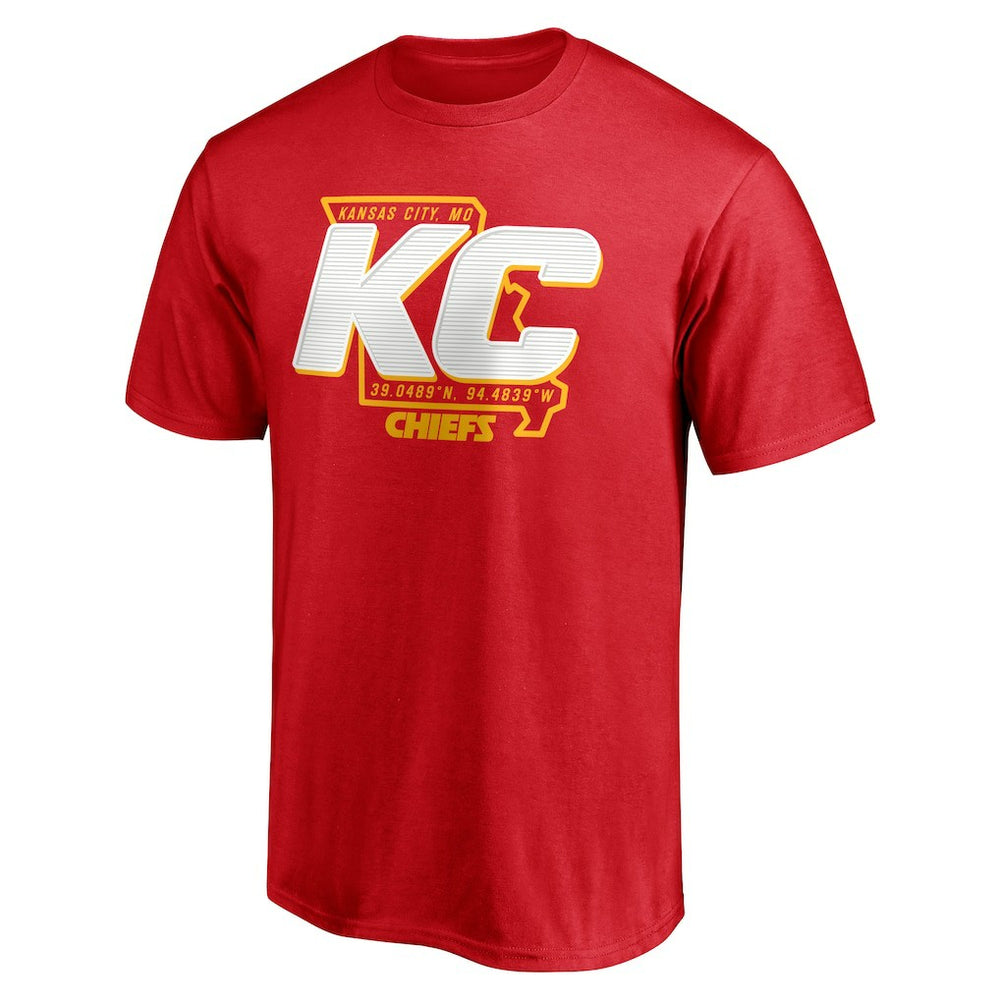 Kansas City Chiefs Hometown Collection 1st Down T-Shirt Red | NFL