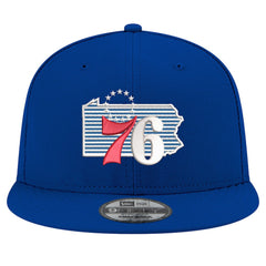 Philadelphia 76ers State Pride 9FIFTY Snapback Hat Royal - NBA