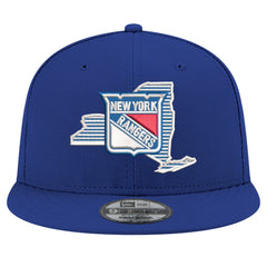 New York Rangers New Era State Pride 9FIFTY Snapback Hat - Blue - NHL