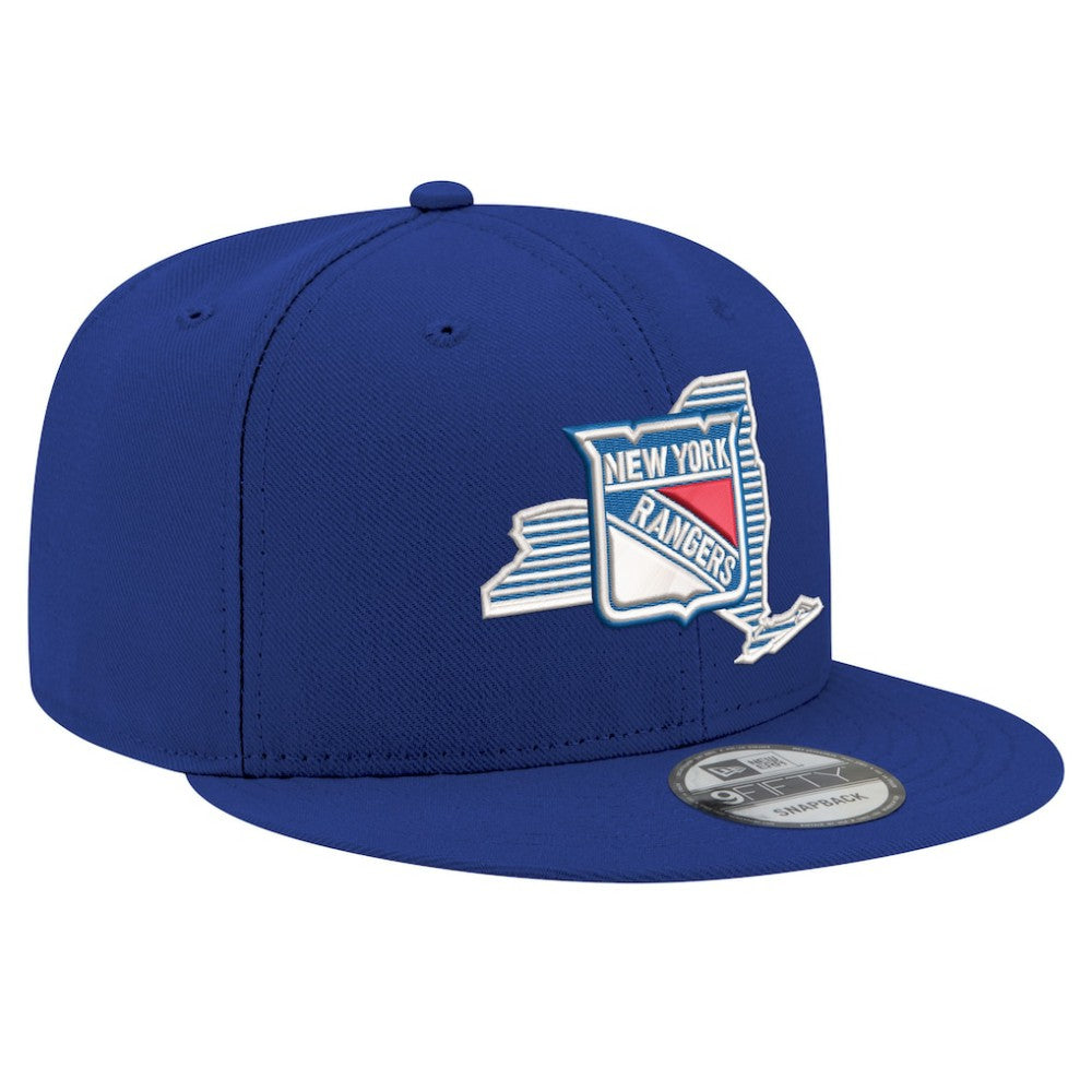 New York Rangers New Era State Pride 9FIFTY Snapback Hat - Blue - NHL