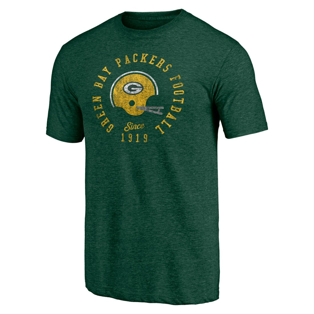 Green Bay Packers Hot Route Tri-Blend T-Shirt Green | NFL