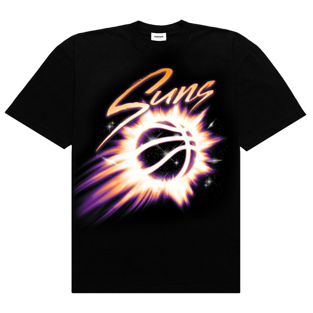 Phoenix Suns Authmade Unisex Ultraviolet T-Shirt Black - NBA