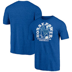 Indianapolis Colts Vintage Tri-Blend T-Shirt Royal | NFL