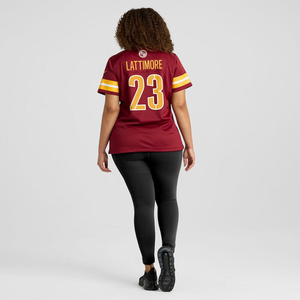 Marshon Lattimore Washington Commanders Women's Team Game Jersey Burgundy | Nike for Sale
