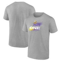 Minnesota Vikings As One Skol T-Shirt Heather Gray | NFL