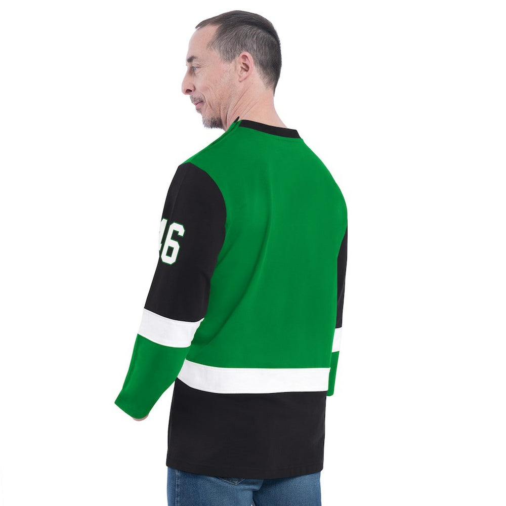 Boston Celtics G-III Sports by Carl Banks Adaptive Rugby Long Sleeve Top Green - NBA