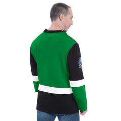 Boston Celtics G-III Sports by Carl Banks Adaptive Rugby Long Sleeve Top Green - NBA