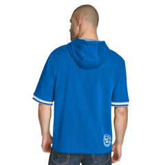 Dallas Mavericks Tommy Jeans Paul French Terry Short Sleeve Pullover Hoodie Blue - NBA