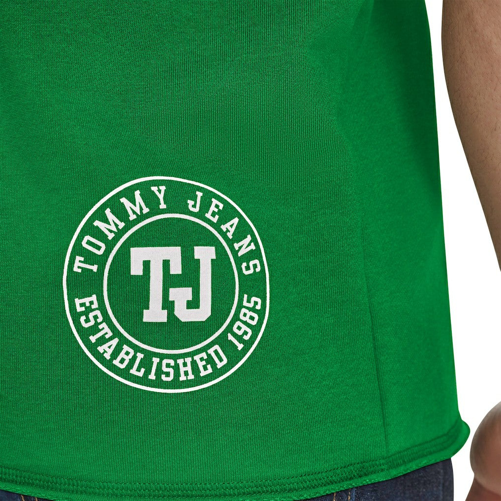 Boston Celtics Tommy Jeans Paul French Terry Short Sleeve Pullover Hoodie Kelly Green - NBA