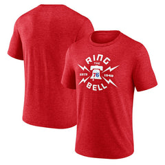Philadelphia 76ers Huddle Tri-Blend T-Shirt Red - NBA
