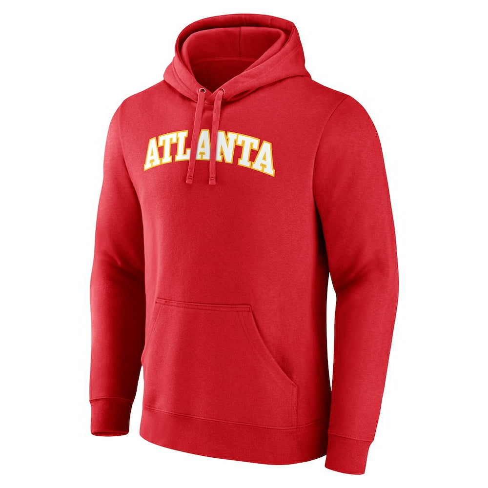 Atlanta Hawks Wordmark Pullover Hoodie Red - NBA