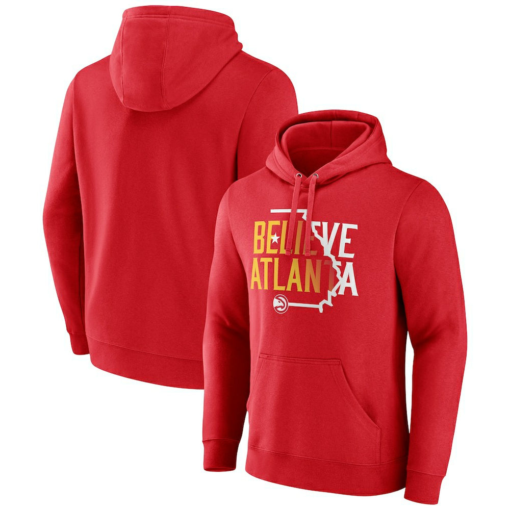 Atlanta Hawks Team Pride Pullover Hoodie Red - NBA