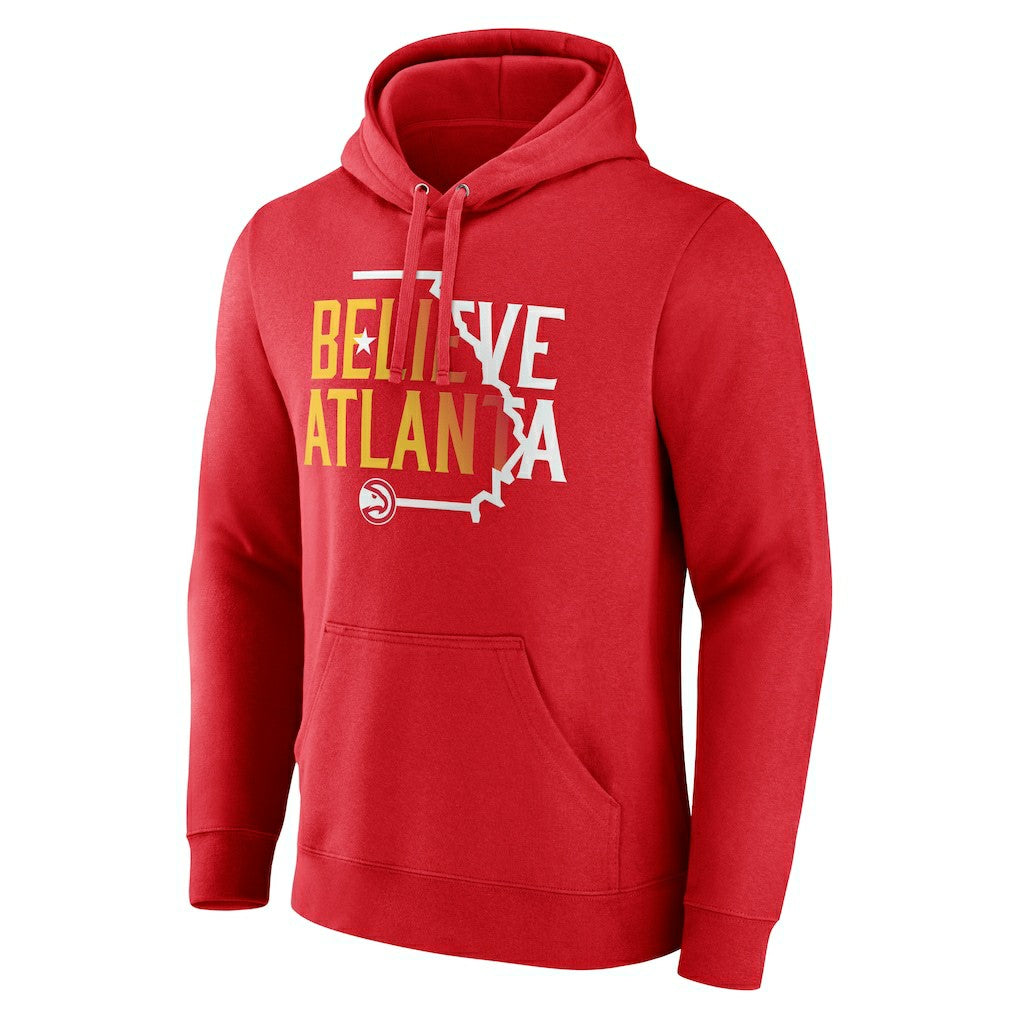 Atlanta Hawks Team Pride Pullover Hoodie Red - NBA