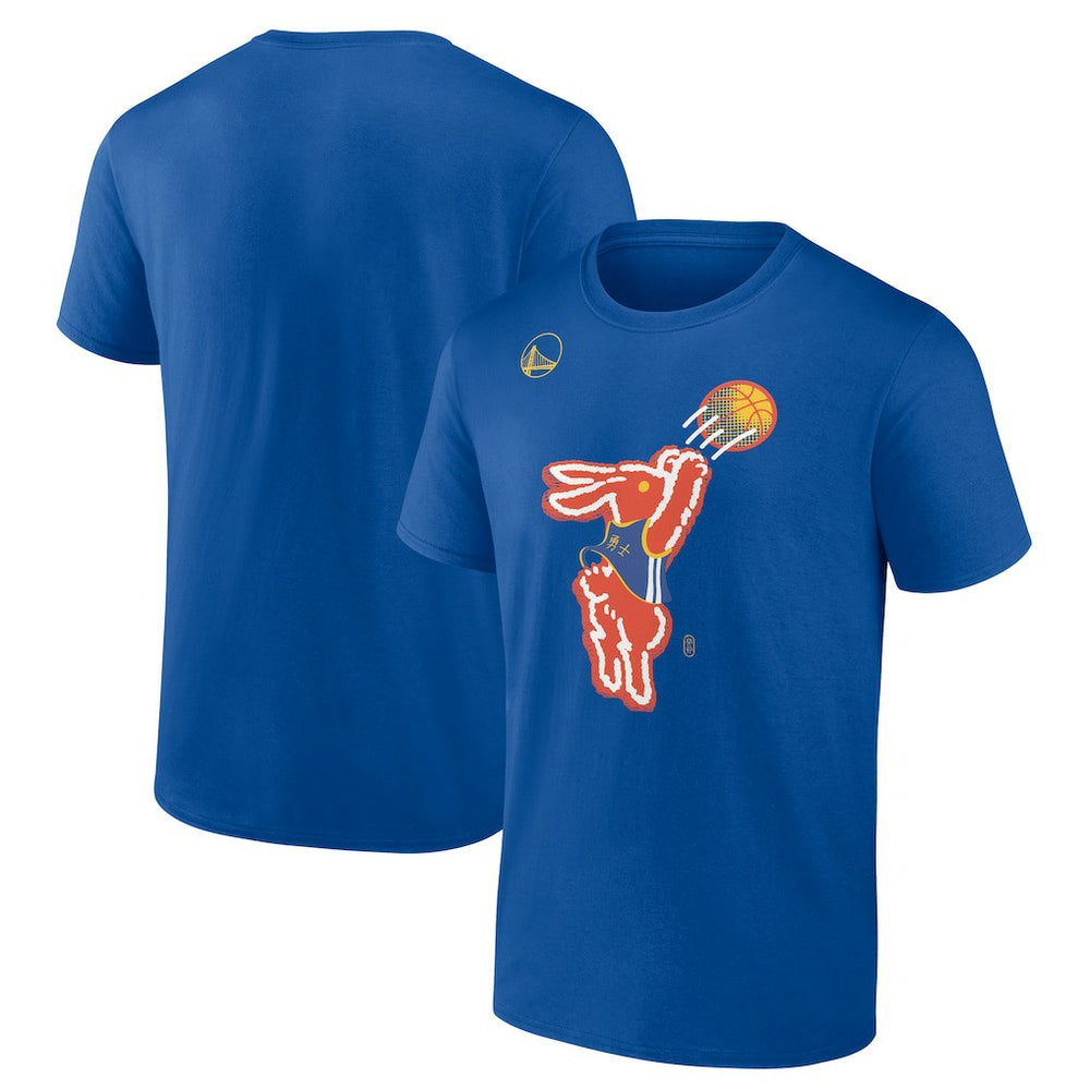 Golden State Warriors Lunar New Year T-Shirt Royal - NBA