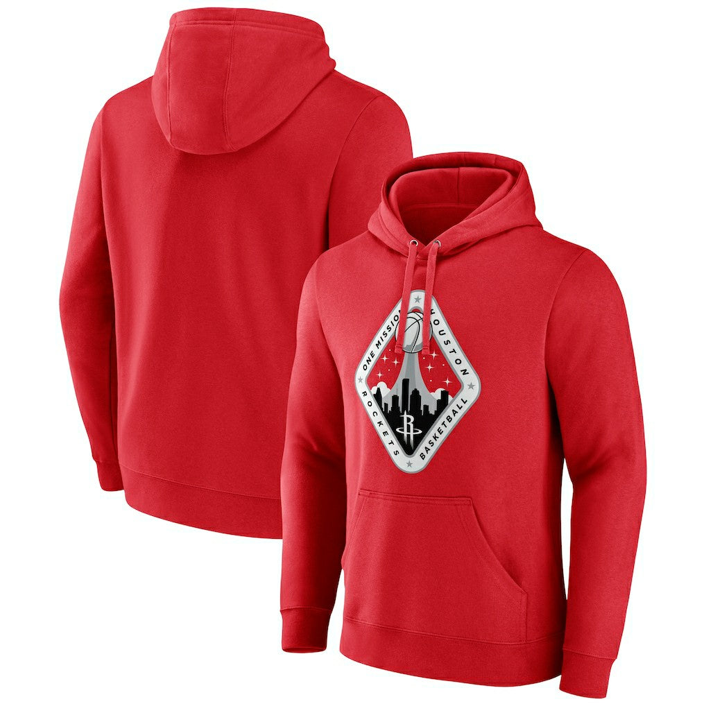 Houston Rockets Team Pride Pullover Hoodie Red - NBA