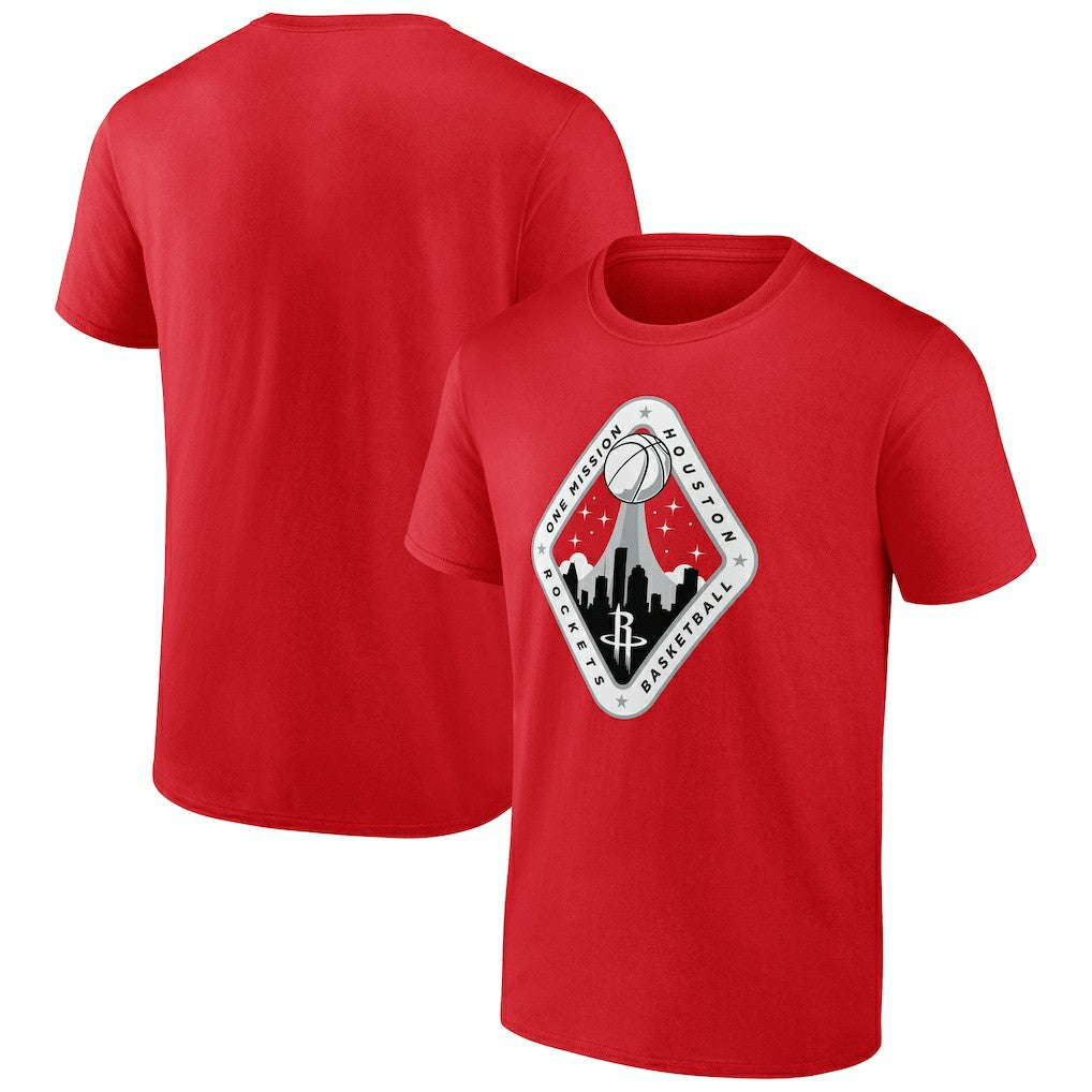Houston Rockets Team Pride T-Shirt Red - NBA