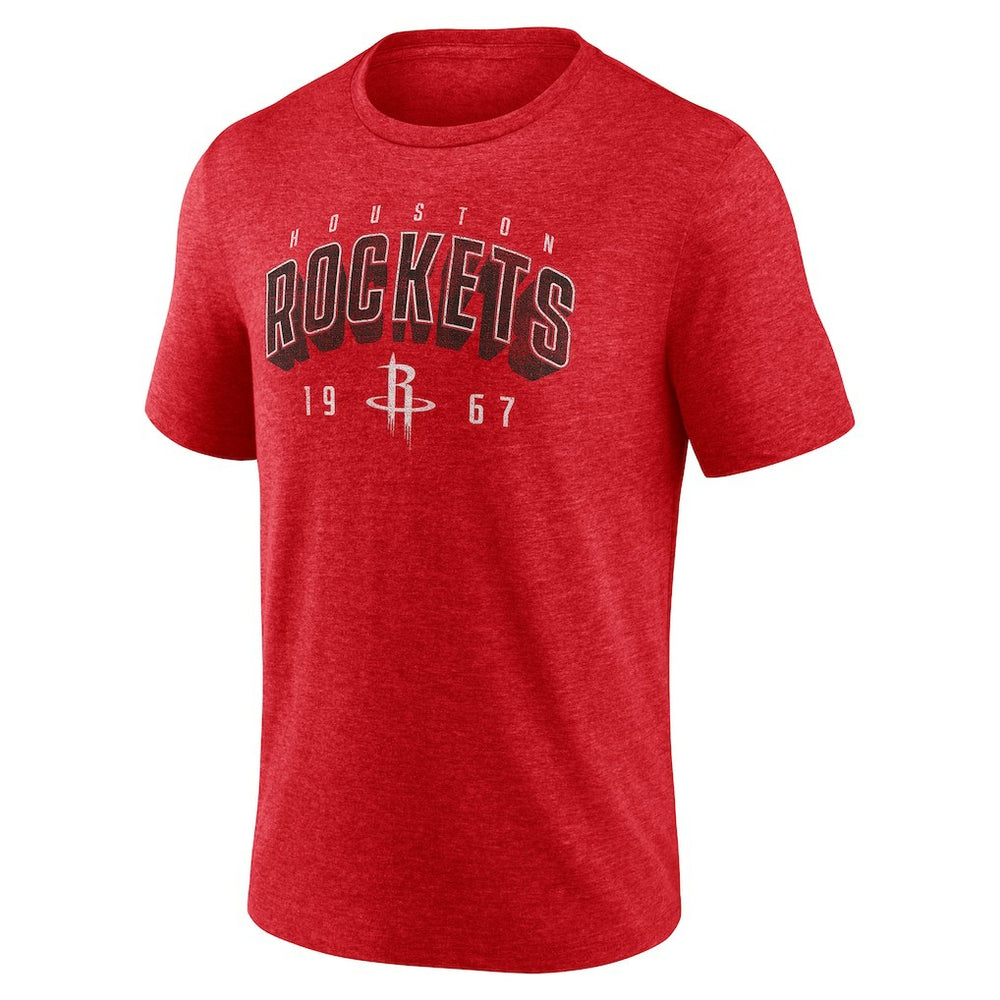 Houston Rockets Backboard Tri-Blend T-Shirt Red - NBA