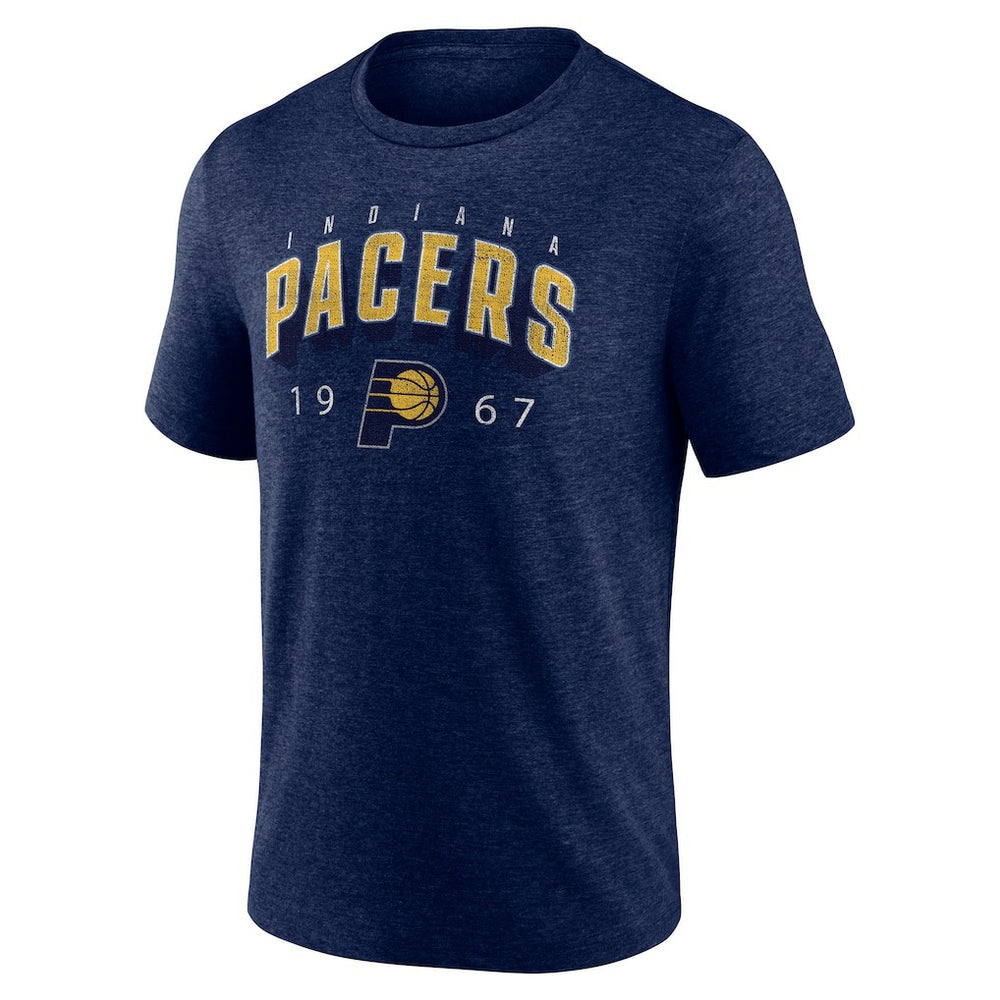 Indiana Pacers Backboard Tri-Blend T-Shirt Navy - NBA