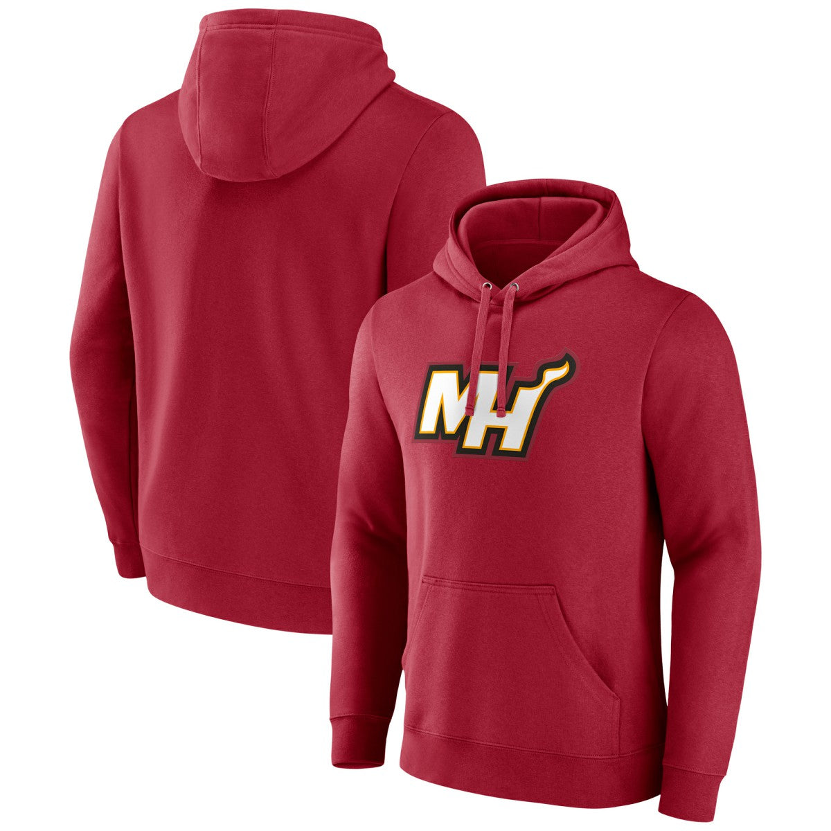 Miami Heat Alternate Logo Pullover Hoodie Red - NBA