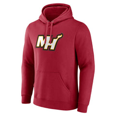 Miami Heat Alternate Logo Pullover Hoodie Red - NBA
