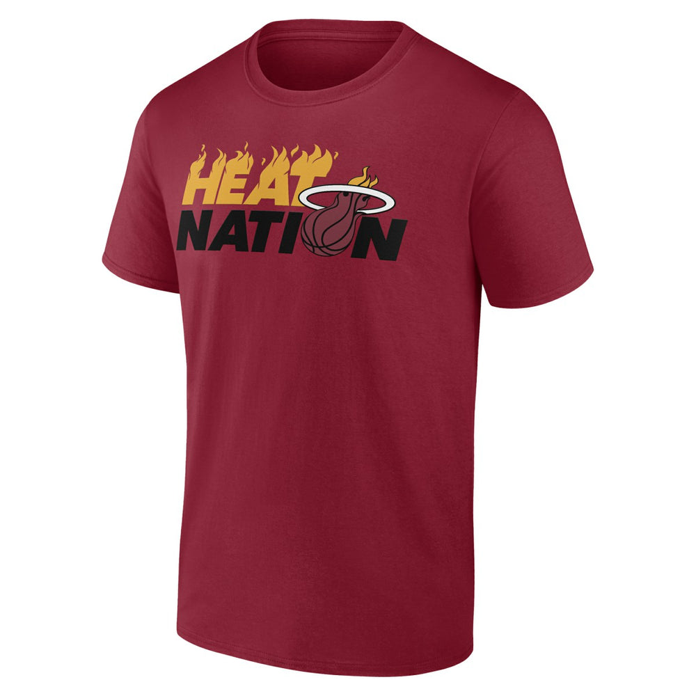 Miami Heat Announcer T-Shirt Red - NBA