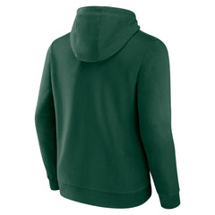 Milwaukee Bucks Wordmark Pullover Hoodie Hunter Green - NBA
