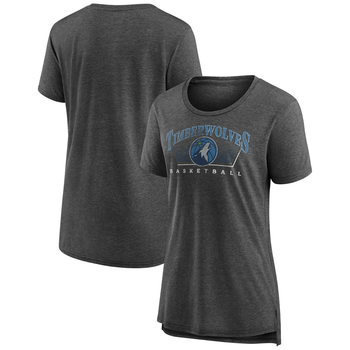 Minnesota Timberwolves Women's Selection Tri-Blend T-Shirt Gray - NBA