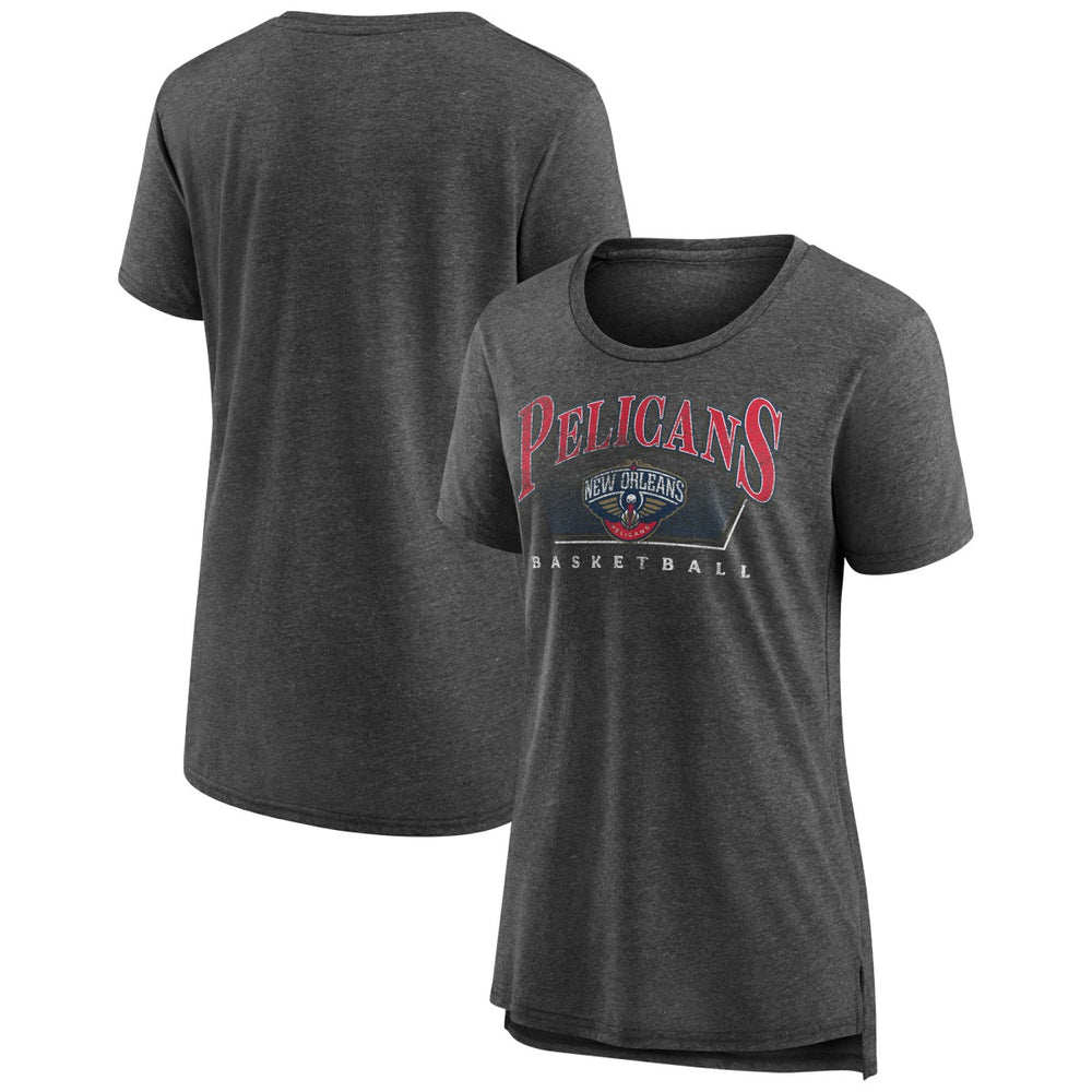 New Orleans Pelicans Women's Selection Tri-Blend T-Shirt Gray - NBA