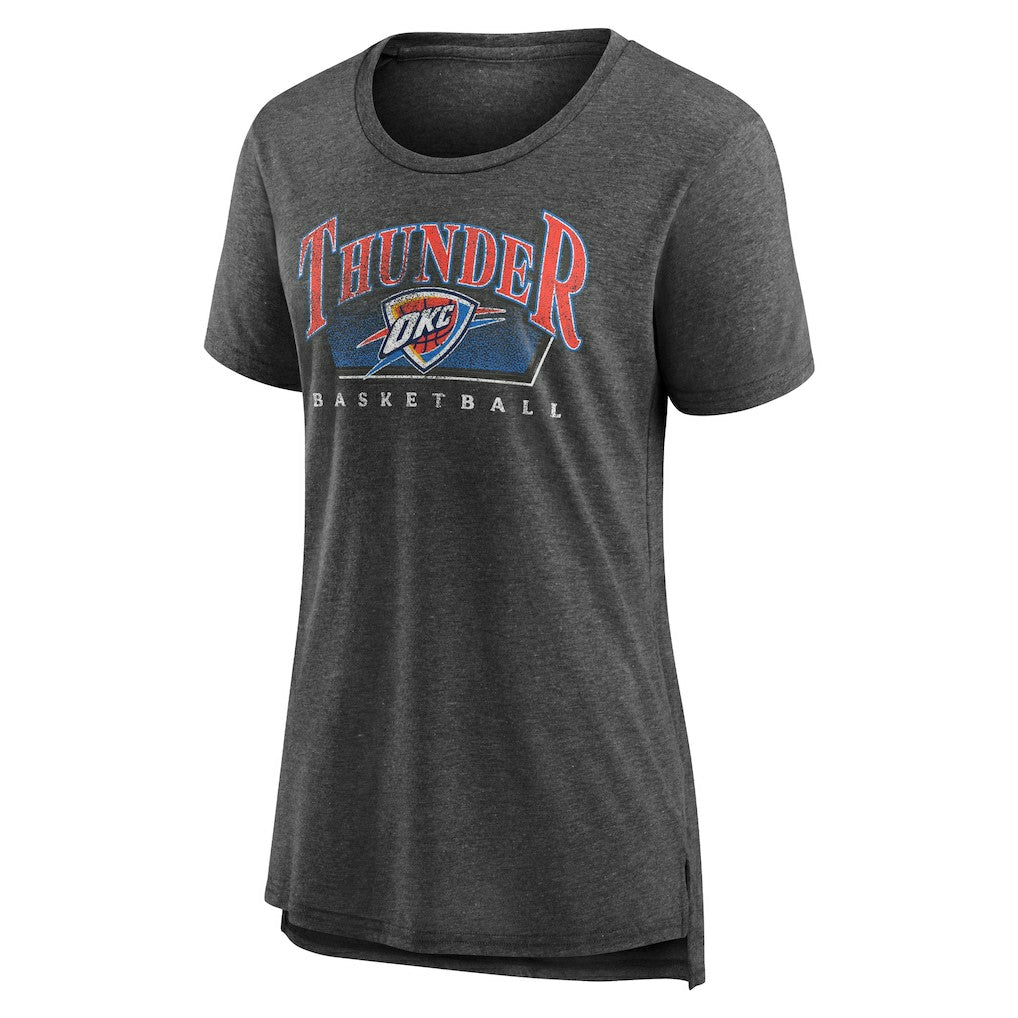 Oklahoma City Thunder Women's Selection Tri-Blend T-Shirt Gray - NBA