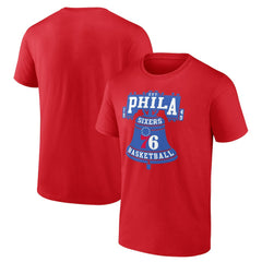 Philadelphia 76ers Home Town T-Shirt Red - NBA