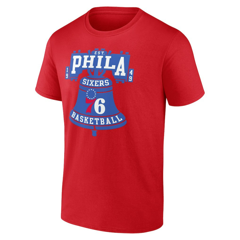 Philadelphia 76ers Home Town T-Shirt Red - NBA