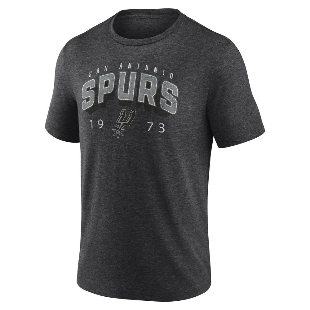 San Antonio Spurs Backboard Tri-Blend T-Shirt Charcoal - NBA