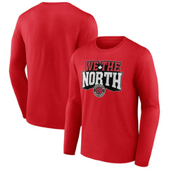 Toronto Raptors Team Pride Long Sleeve T-Shirt Red - NBA