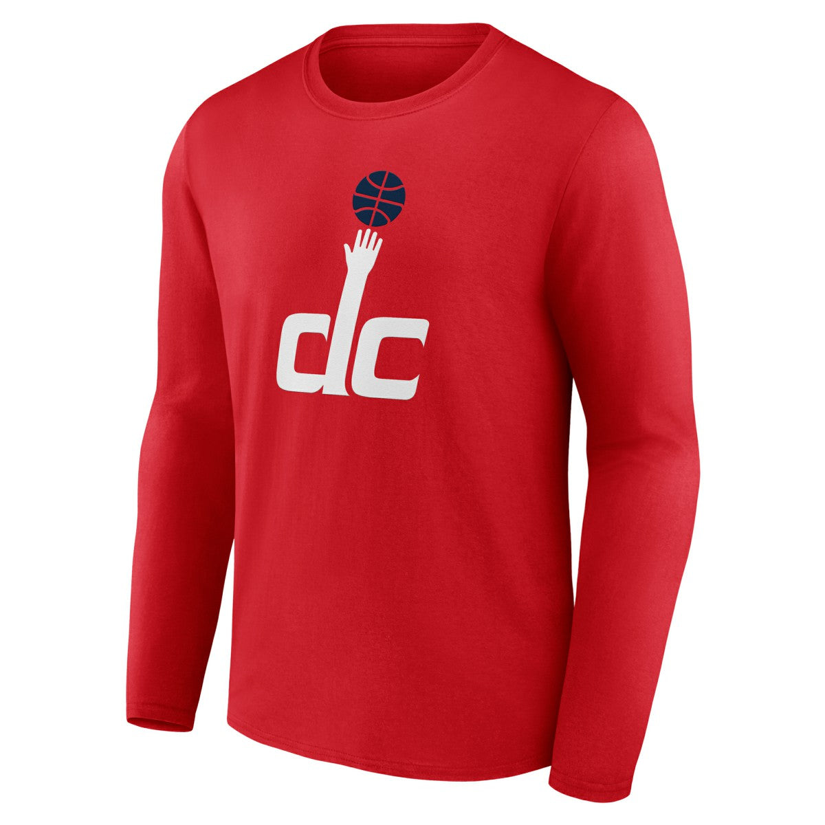 Washington Wizards Alternate Logo Long Sleeve T-Shirt Red - NBA