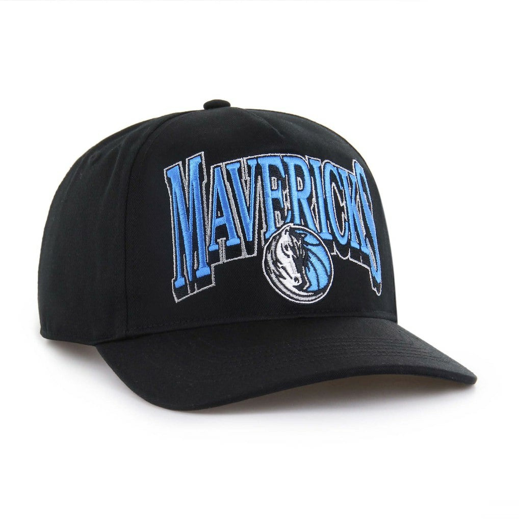 Dallas Mavericks '47 Every Time Past Champs Hitch Adjustable Hat Black - NBA