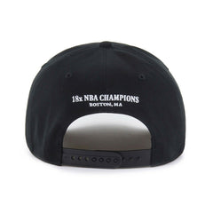 Boston Celtics '47 Every Time Past Champs Hitch Adjustable Hat Black - NBA