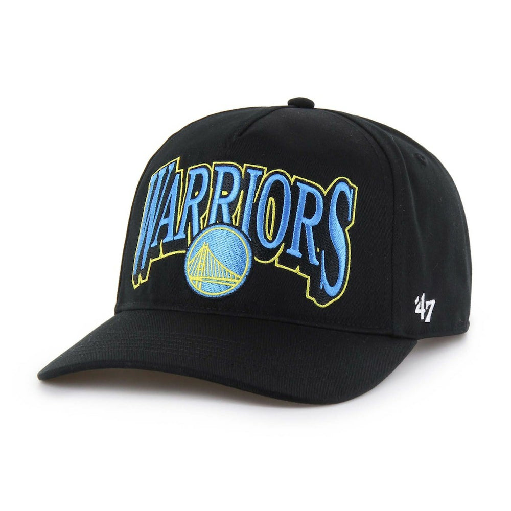 Golden State Warriors '47 Every Time Past Champs Hitch Adjustable Hat Black - NBA