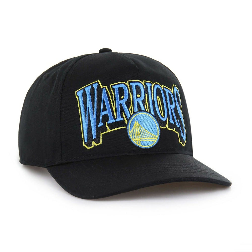 Golden State Warriors '47 Every Time Past Champs Hitch Adjustable Hat Black - NBA