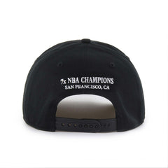 Golden State Warriors '47 Every Time Past Champs Hitch Adjustable Hat Black - NBA