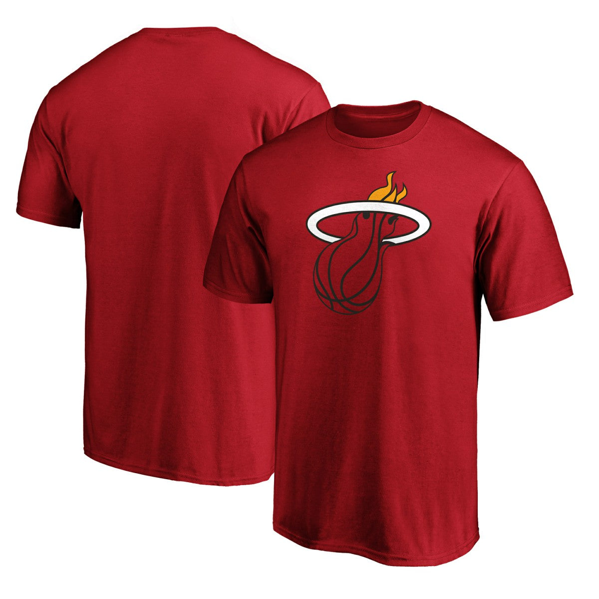 Miami Heat Primary Logo T-Shirt Red - NBA