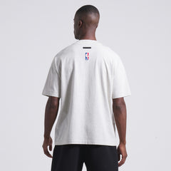 Miami Heat Fear of God Unisex NBA x ESSENTIALS T-Shirt Heather Gray - NBA