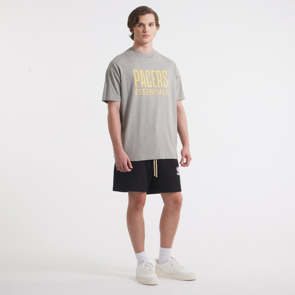 Indiana Pacers Unisex NBA Paris x ESSENTIALS T-Shirt Gray - NBA