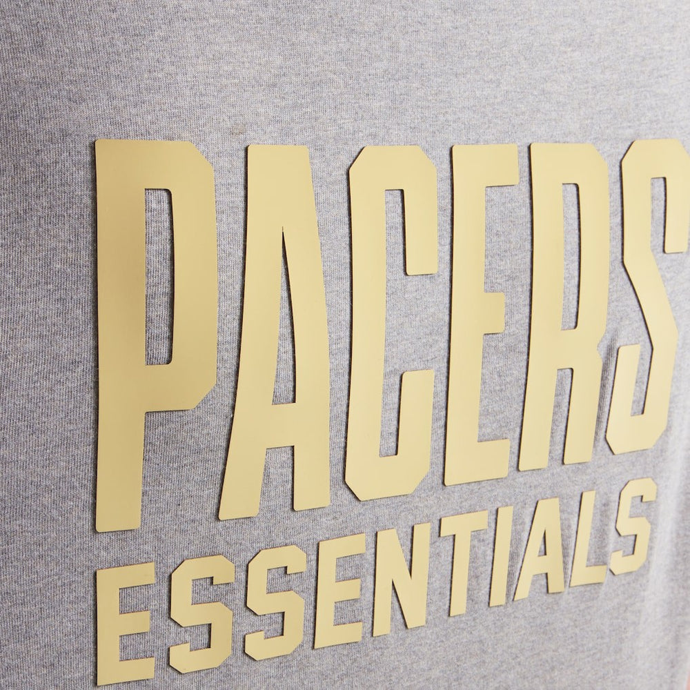 Indiana Pacers Unisex NBA Paris x ESSENTIALS T-Shirt Gray - NBA