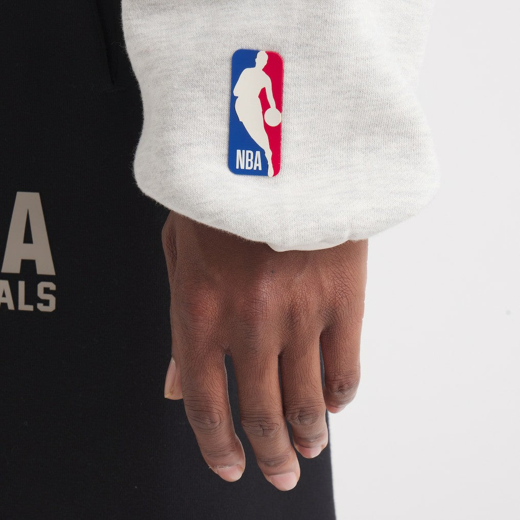 Atlanta Hawks Fear of God Unisex NBA x ESSENTIALS Pullover Hoodie Heather Gray - NBA