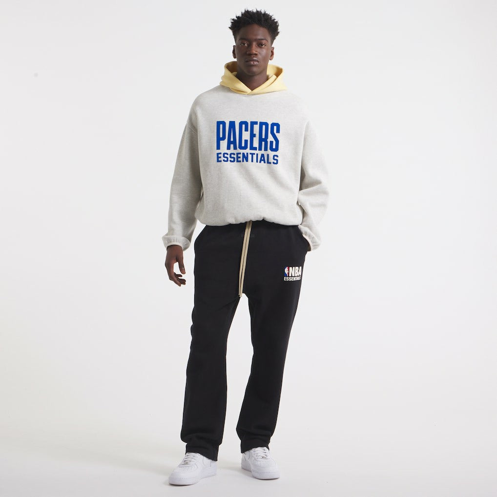 Indiana Pacers Unisex NBA Paris x ESSENTIALS Pullover Hoodie Heather Gray - NBA