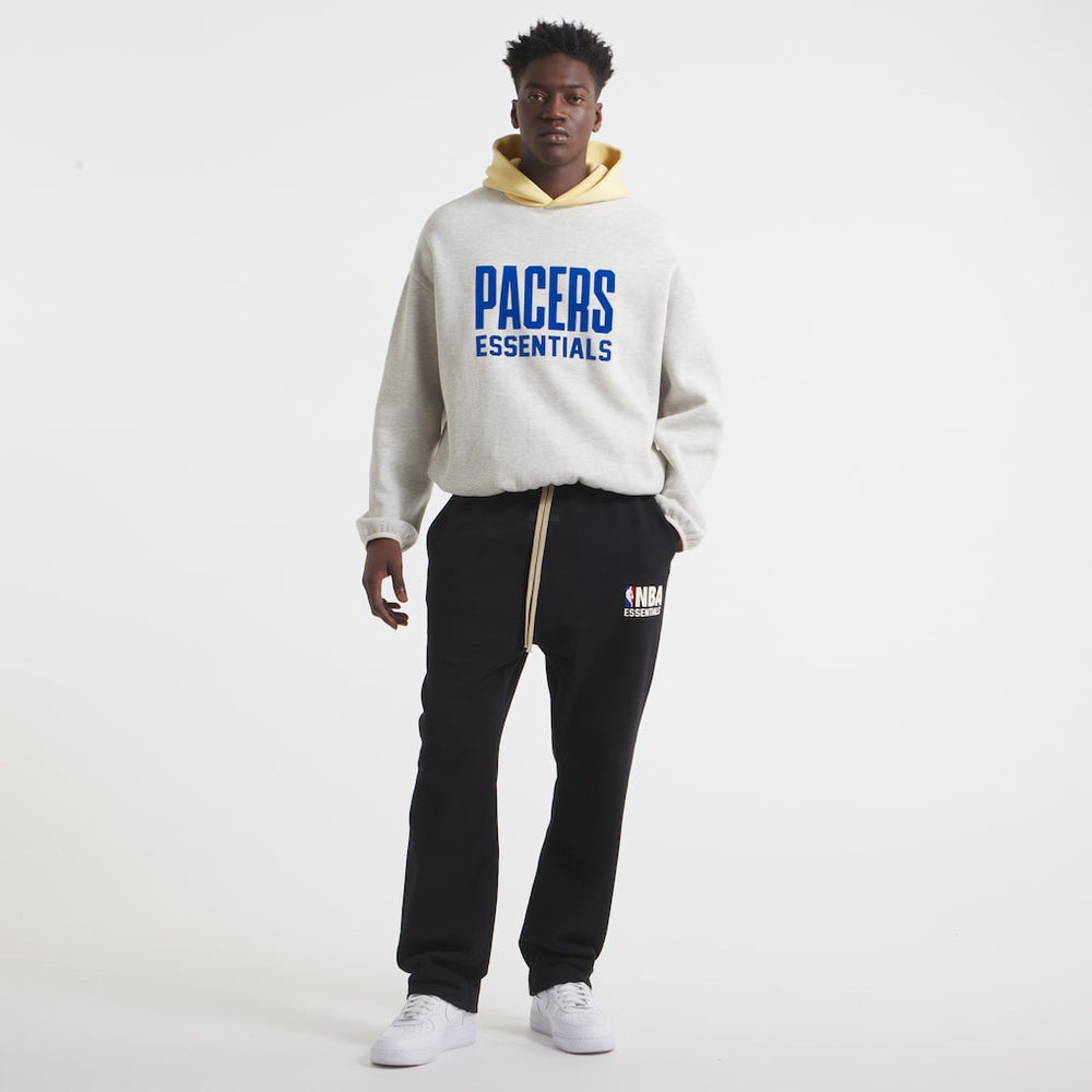 Indiana Pacers Unisex NBA Paris x ESSENTIALS Pullover Hoodie Heather Gray - NBA