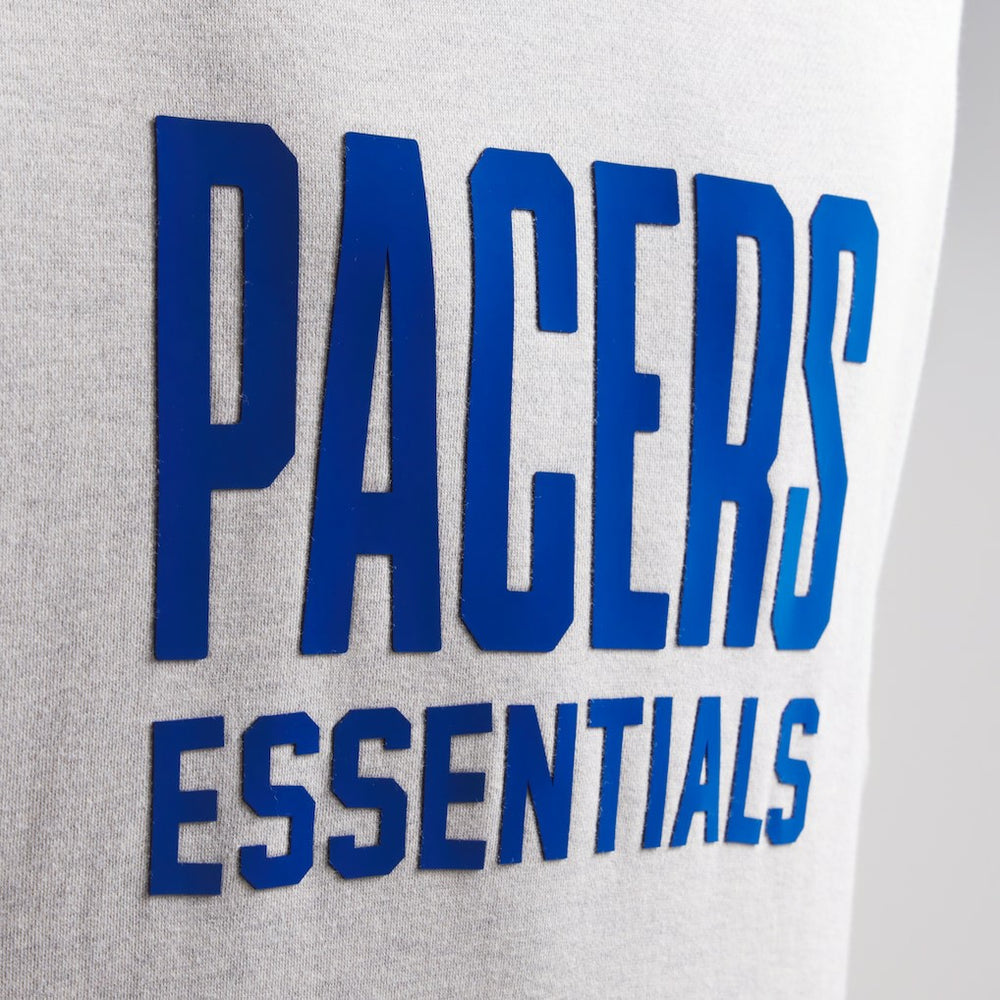 Indiana Pacers Unisex NBA Paris x ESSENTIALS Pullover Hoodie Heather Gray - NBA